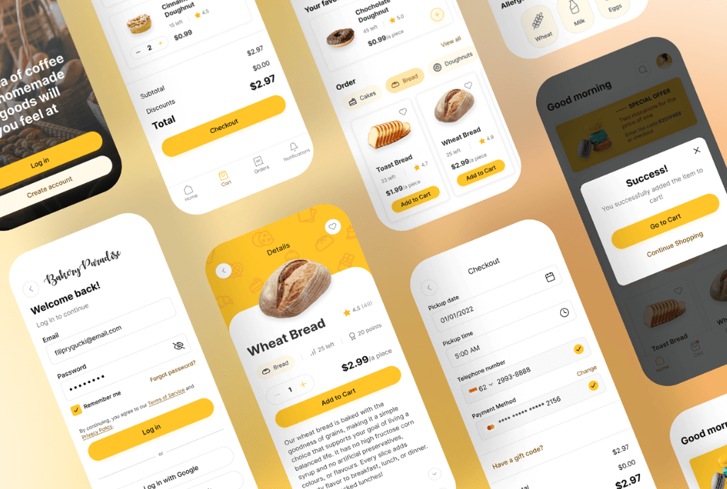 Mobile App design